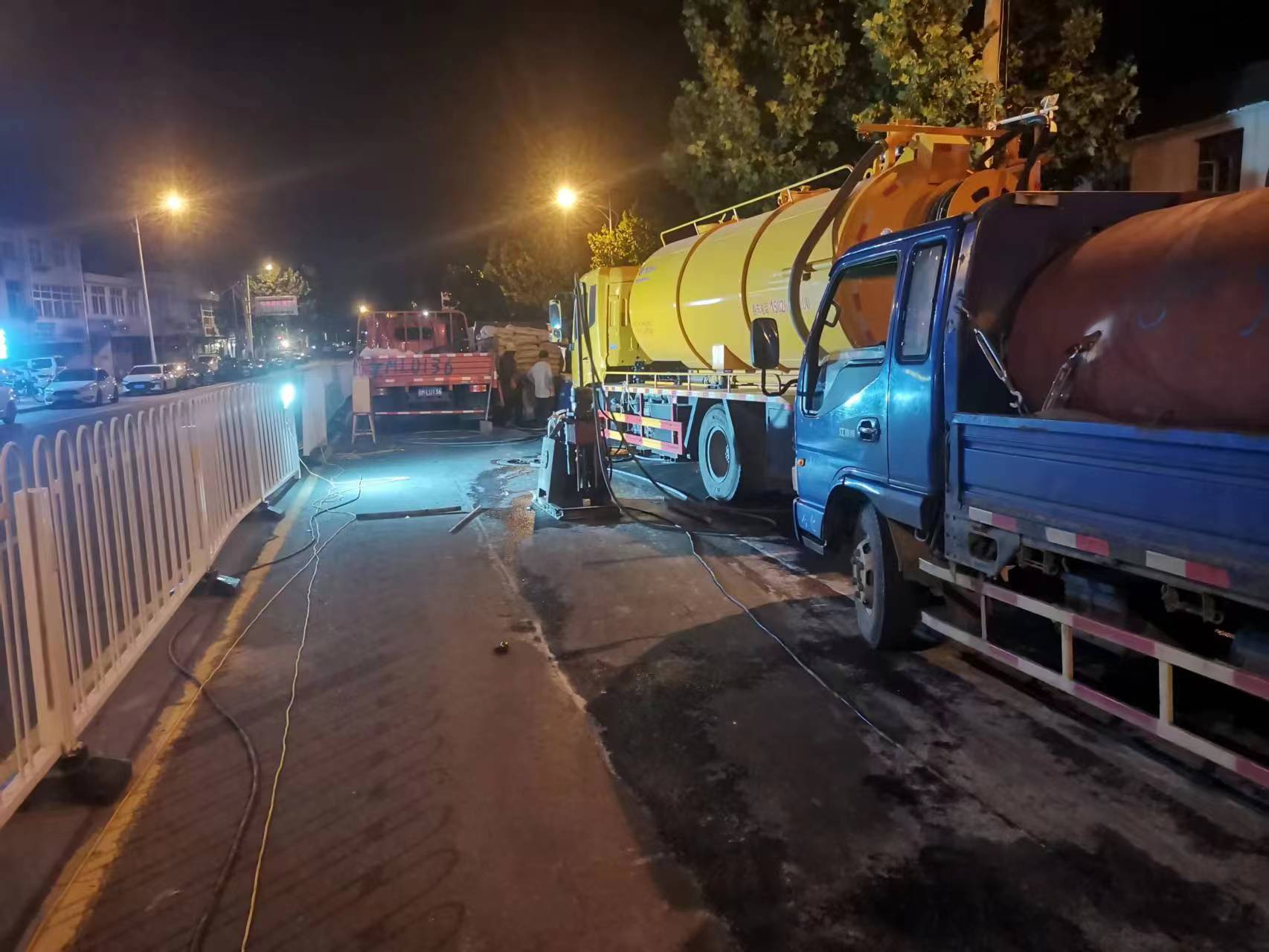 石碣镇路面压密注浆